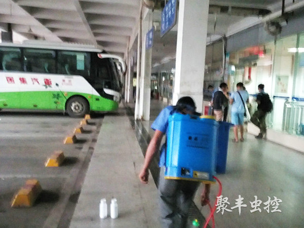 中心汽车站灭蚊蝇消杀
